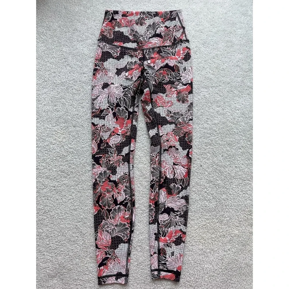 Lululemon Women Size 4 Wunder Under Luxtreme Lunar High Rise Leggings
